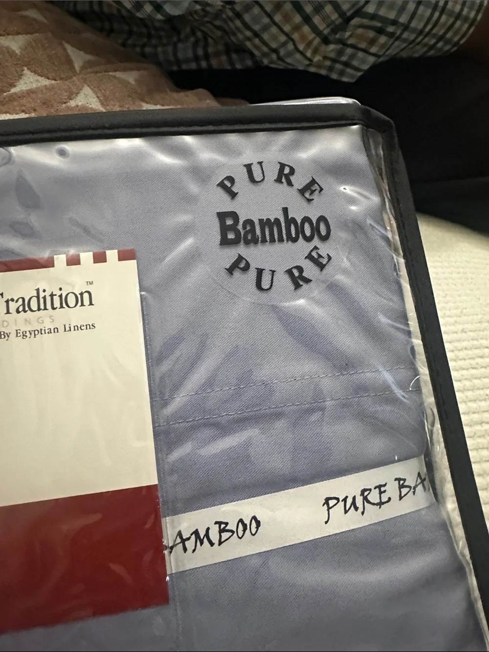 BAMBOO Cool Pure Fiber Full Sheet Set in Light Lavender